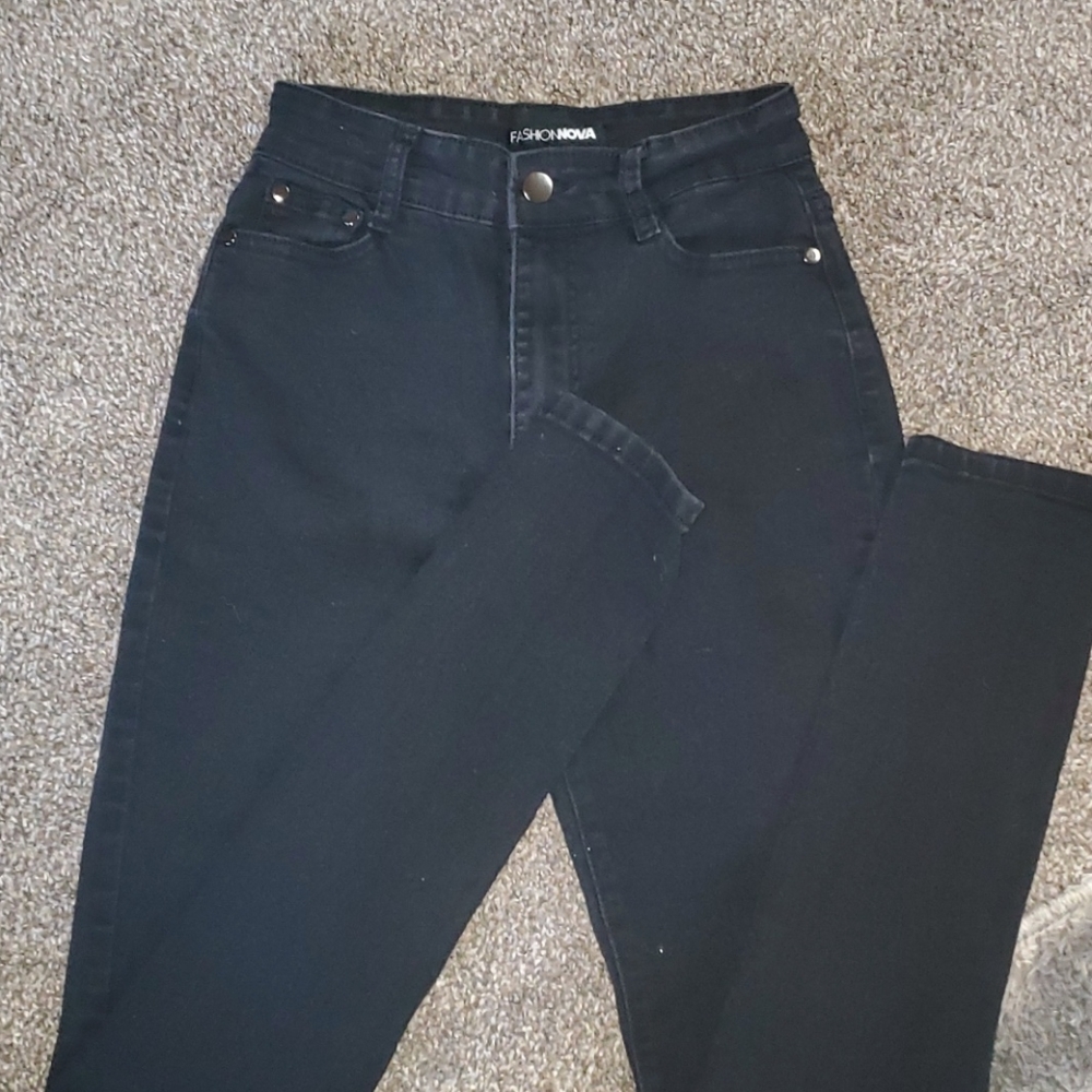Black fashion nova jeans